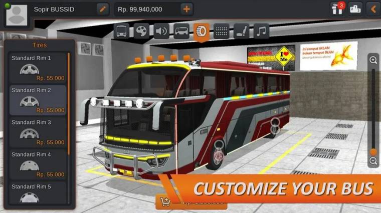Bus Simulator Indonesia Unlimited Money